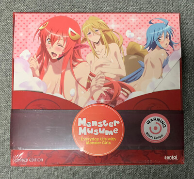 Monster Musume Blu-ray/DVD Limited Premium Edition Box Set SENTAI NEW SEALED OOP