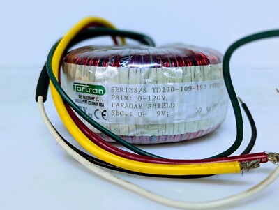 Tortran Series/S Toroidal Power Transformer 100-120V