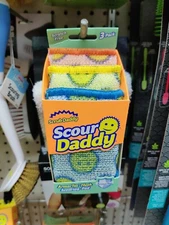 Scrub Daddy Scour Daddy Heavy Duty ArmorTec Sponge Scratch Free Cleaning 3 Pack