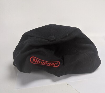 .ニンテンドー64 希少 オフィシャル キャップ 任天堂 マリオ ブラック 1990's Super Mario N64 Promo Hat Official Nintendo Cap Black
