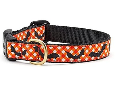 Up Country Batty Dog Collar, Small 9''-15'', 1'' Wide