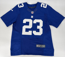 Nike NFL On Field NY Giants Rashad Jennings #23 Jersey 40 M Blue