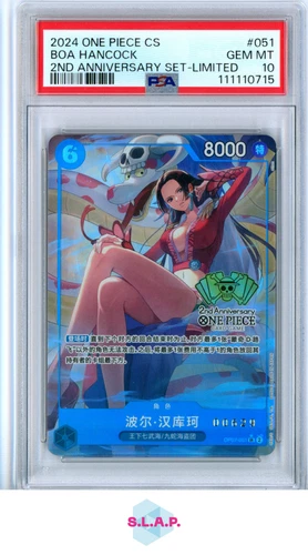 BOA HANCOCK ONE PIECE OP07-051 2024 2ND ANNIVERSARY LIMITED CHINESE CS PSA 10
