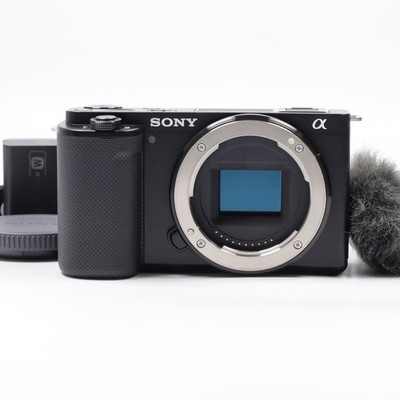 SONY ZV-E10 Body Black Mirrorless Camera (Shutter Count:317) [Near Mint] #7561C