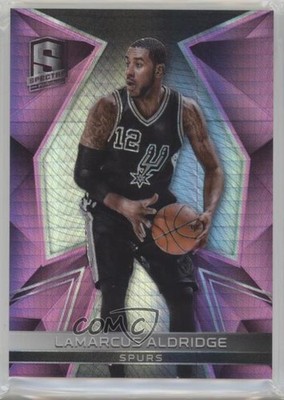 2016-17 Panini Spectra Pink 34/49 LaMarcus Aldridge #85 2j6