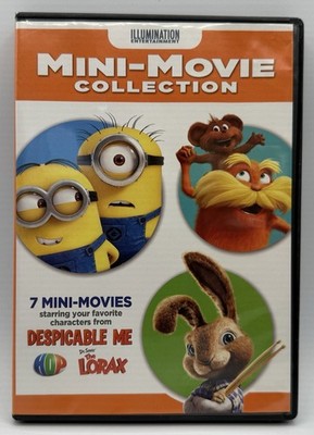 Illumination 7 Mini-Movie Collection DVD Characters From Despicable Me,The Lorax