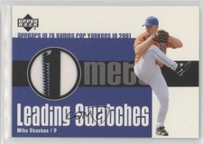 2003 Upper Deck Leading Swatches Mike Stanton #LS-MS 0v0