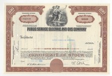 Service Public Electric & Gas Co. Stock