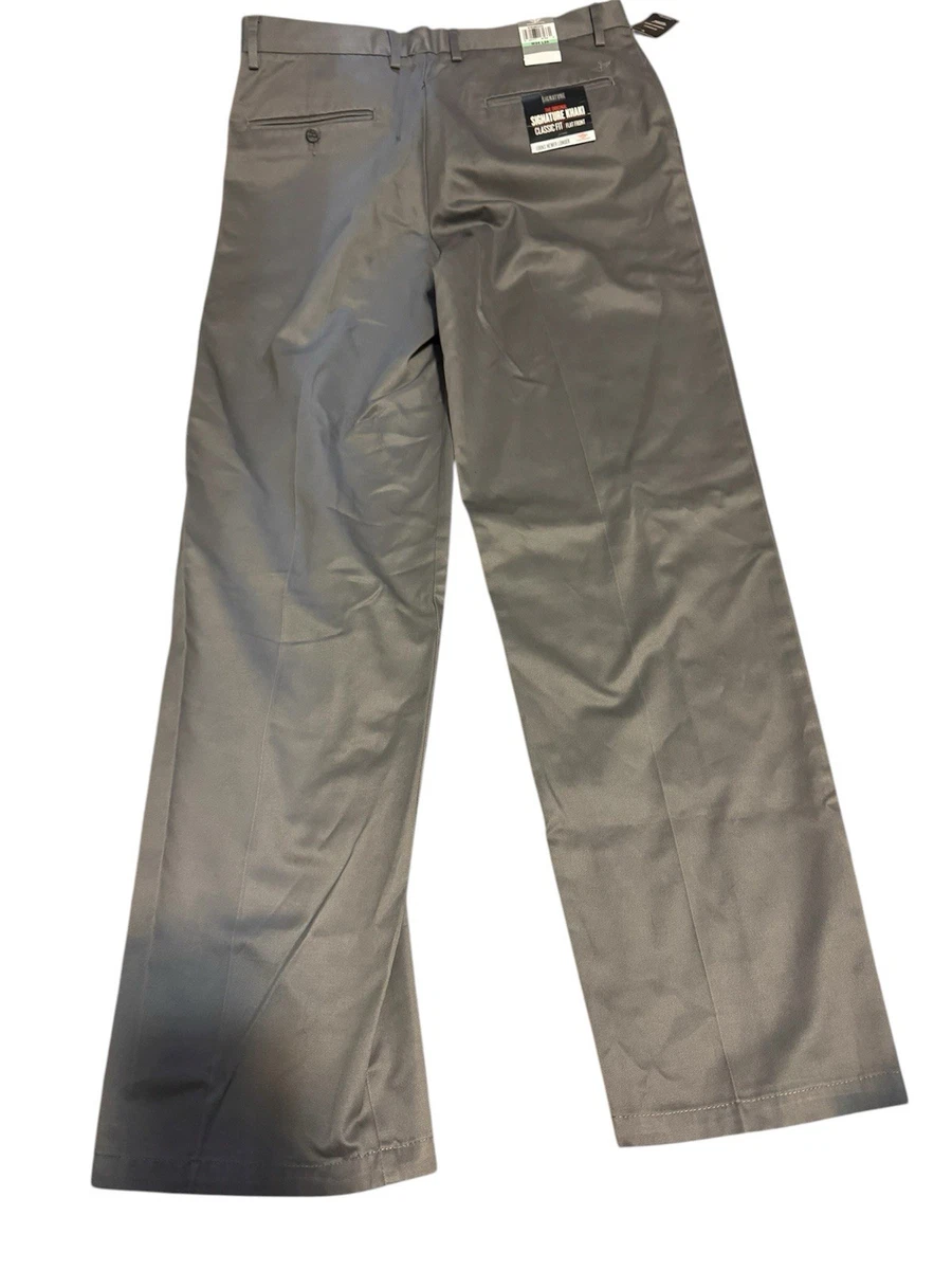 Dockers Heren Slim Fit Signature Khaki Lux Katoen Stretch Broek, Nieuw Brits Khaki, 36W / 34L
