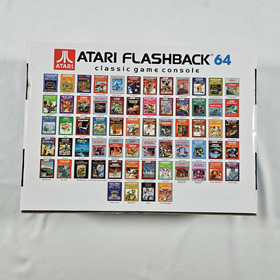 Atari Flashback 64 Special Edition NEW In Box / Sealed 64 Built-In Games Console