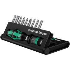 WERA 05056653001 Kraftform Kompakt 10, 10 pieces