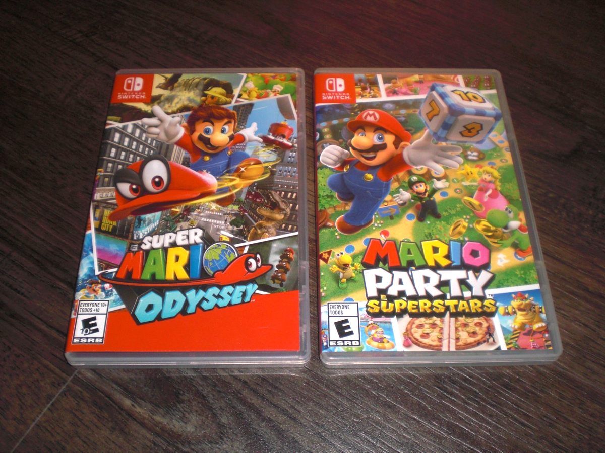 Super Mario Odyssey Mario Party Superstars 4 Nintendo Switch