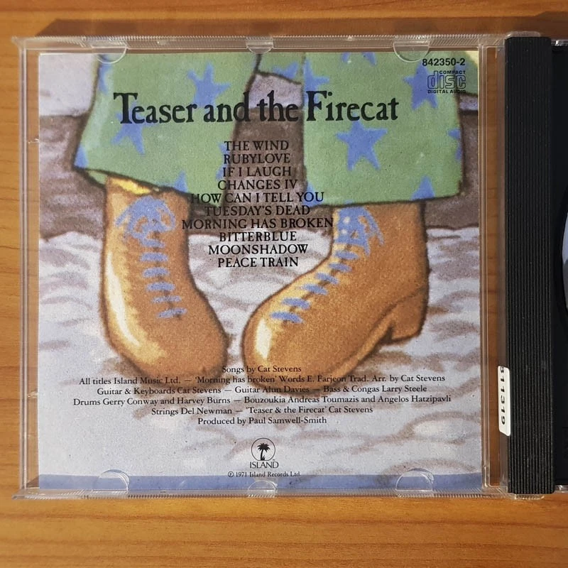 CAT STEVENS Teaser & The Firecat  VG+/EX(CD) - Bild 2 von 4