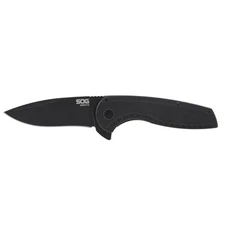 SOG Knives Aegis FLK 2.0 Frame Lock 14-41-05-43 Blackwash Stainless Steel Knife