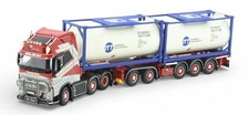 TEKNO,VOLVO FH05 Globetrotter XL 6x2 with 3+2 axle flexible trailer and 2 SL ...