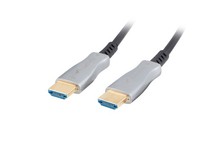 Lanberg Hdmi M/M V2.0 Kabel 10M 4K Optisch Aoc Schwarz