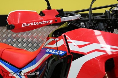 Honda CRF300 Rally ab 2021 Barkbusters Zweipunkthalterung inkl. VPS Guards - Rot