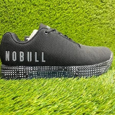 Nobull Outwork Edge Mens Size 10.5 Black Running Cross Training Shoes Sneakers