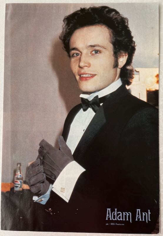 Adam Ant 1982 Japan Magazine Clipping Ml 5M