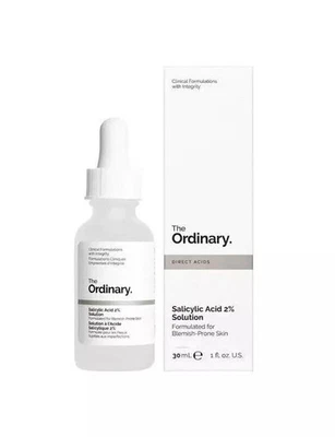 The Ordinary Salicylic Acid 2% Solution 30ml Lightweight Serum For All Skin Type