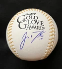 JT REALMUTO SIGNED AUTOGRAPHED GOLD GLOVE BASEBALL RAWLINGS PHILLIES
