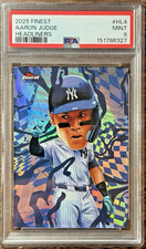 2025 Topps Finest Aaron Judge Headliners #HL4 PSA 9 MINT Yankees Case Hit