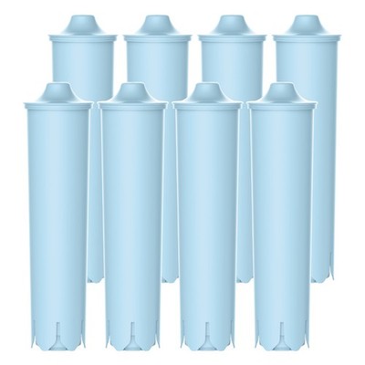 AQUA CREST Blue Wasserfilter Kompatibel mit Filterpatrone Blue  (8 Stücke)