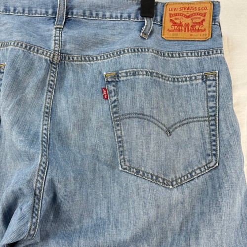 Levi's 559 Relaxed Straight Jeans Herren W40 L32 Light Wash Denim - Bild 5 von 10