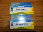 2 Boxes Boiron Arnicare Gel for Pain Relief - EXP 08/28 - 2.6 oz. each tube