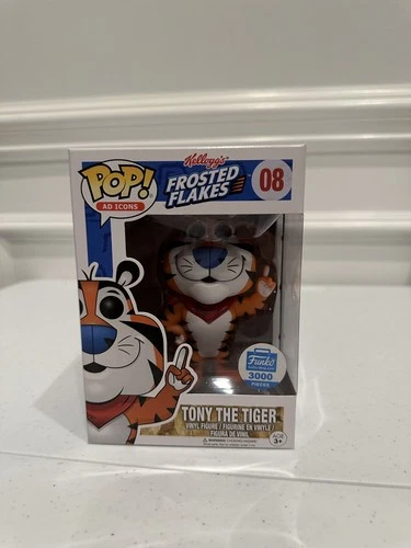 Tony the Tiger Funko Pop #08 Ad Icons Frosted Flakes 3000Pcs Edition