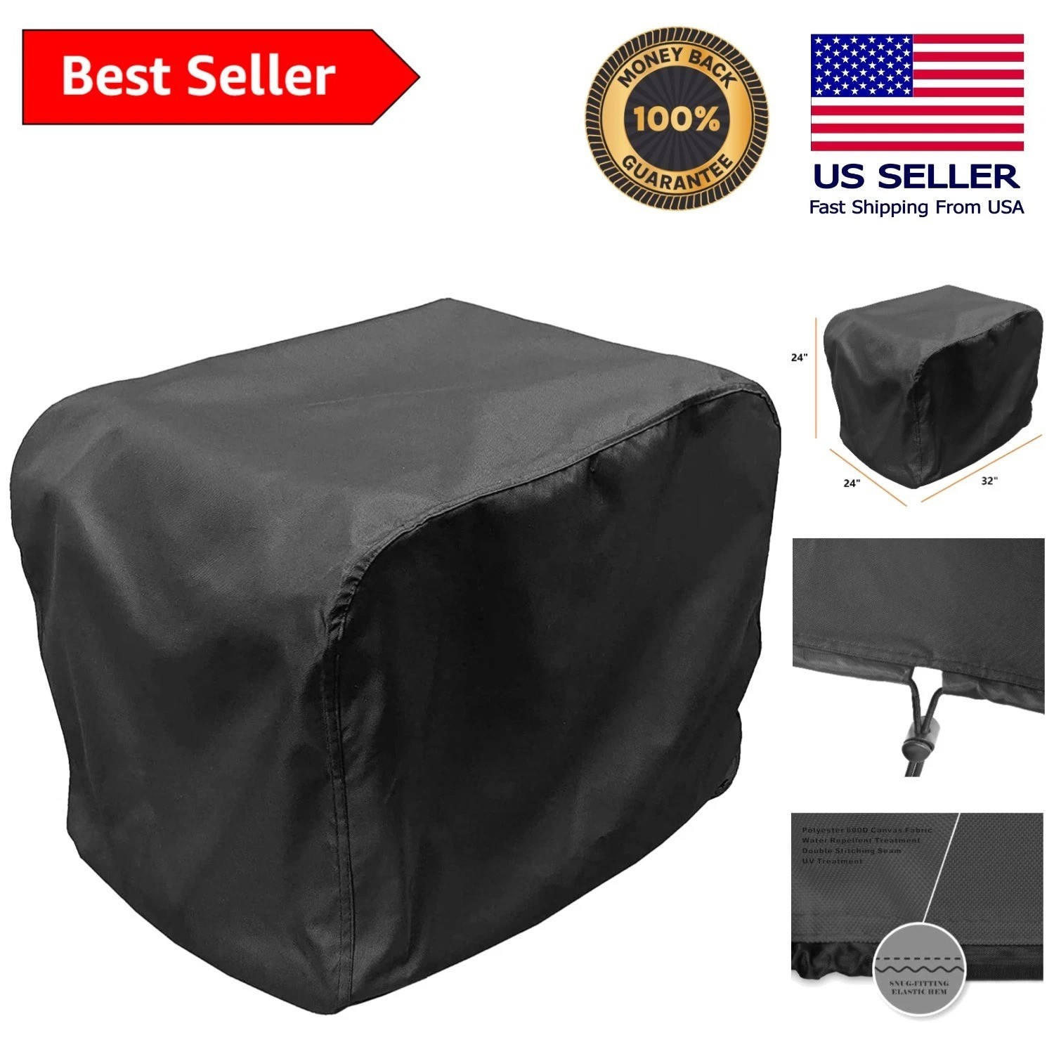 Cover - Universal Fit 5000-10000 Watt 32x24x24