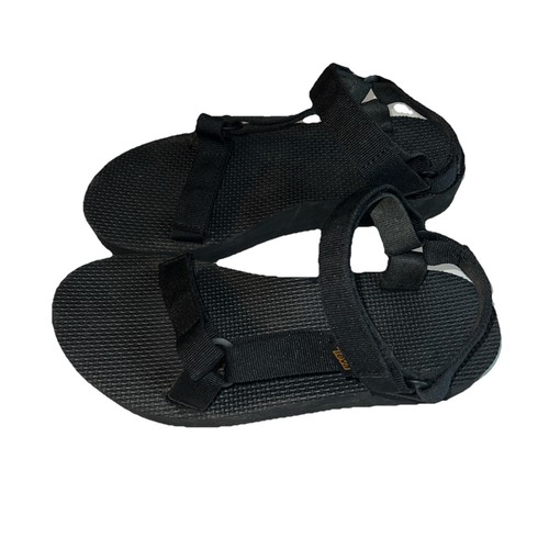 Teva Original Universal Sandals Women 9 Shoes Black Hiking Slingback F05120A - Picture 6 of 9
