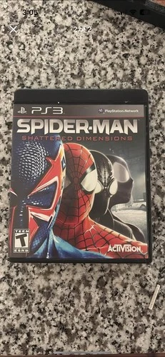 Spider-Man: Shattered Dimensions Sony PlayStation 3, 2010, No Manual