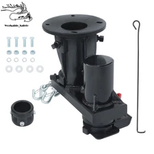 (5th) Fifth Wheel to Gooseneck Adapter w/ 7-1/2"Offset C5G 12"-16" Adjustable