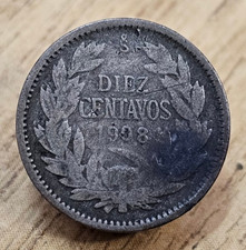 1908 Chile 10 Centavos