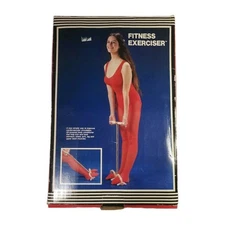 Vintage 1980's "Fitness Exerciser" Tummy, Waist, Thighs, Chest, Arms NEW IN BOX