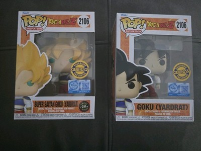Funko Pop Dragonball Bundle Super Saiyan Goku (Yardat) #2106 Geekay Exclusive