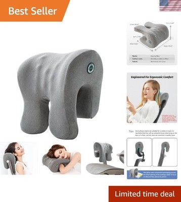 Ergonomic Memory Foam Neck Pillow for Office Chair - Ultimate Comfort Support