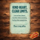 Vintage Metal Tin Sign 8x12 Retro Wall Decor