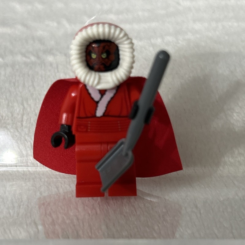LEGO Santa Darth Maul Minifigure -  Star Wars Christmas Advent Calendar RARE