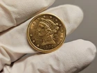 1899 S $5 Dollar Gold Liberty Coin AU Details. Nice Coin