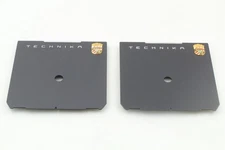 ◆UNUSED - Lot of 2◆ Linhof Flat Lens Board Center Hole for Master Technika etc