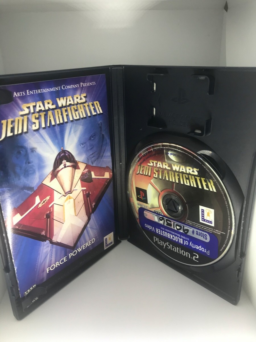 Star Wars: Jedi Starfighter PS2 Game (Sony PlayStation 2, 2002