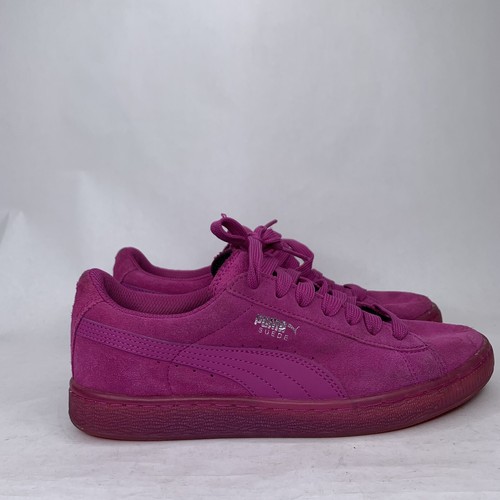 puma suede mono purple