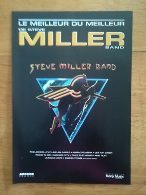 Pressefoto 90er Promotion - Stve Miller Band - the joker Fly like an eagl