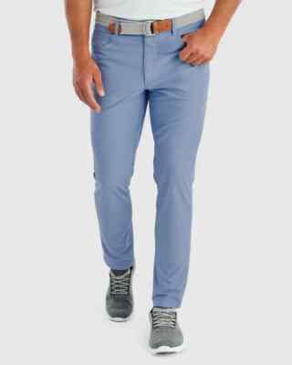 JOHNNIE-O RIPPLE CROSS COUNTRY PREP-FORMANCE PERFORMANCE PANTS 33X34 33 34