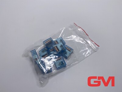 VE 10x Finder Steckrelais 40.52 24VDC miniature PCB relay 8A 250V blau