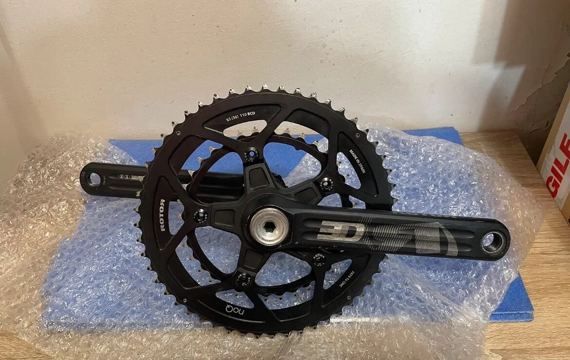 Guarnitura Rotor 3D+ Asse 30mm – 175 Mm Nero – Solo Guarnitura (Senza Corona)