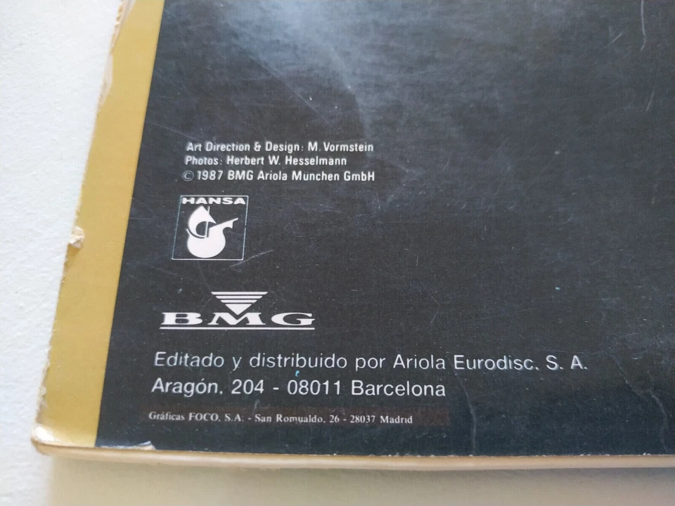 C.C.Catch like a Hurricane 1987 Ariola Hansa - LP Vinyl 12 " G VG - Image 2 of 4