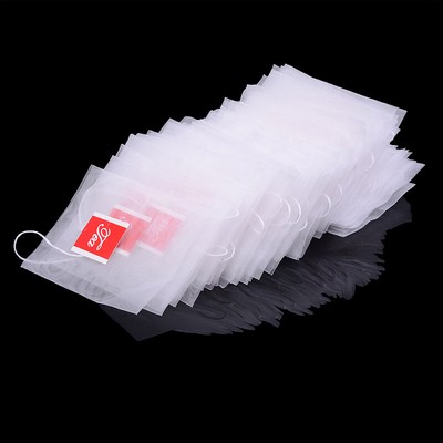100pcs Nylon Empty Tea Bags Tea Infuser New Herb Spice Filter Strainer Tea H-OY